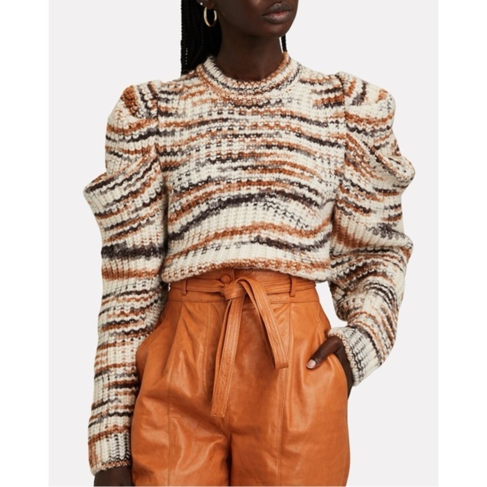 Ulla Johnson Marled Tapir Knit Daphne Pullover Sweater